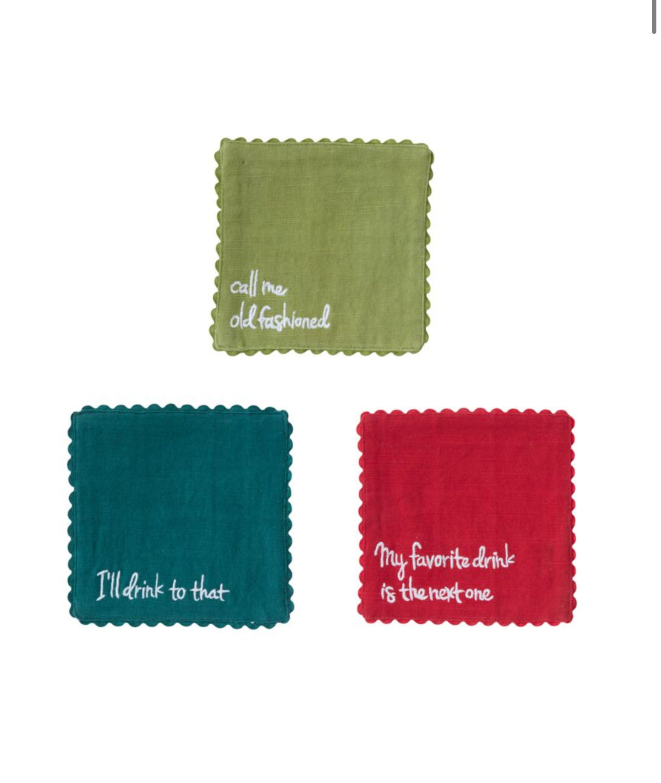 Holiday Spirit Cocktail Napkin
