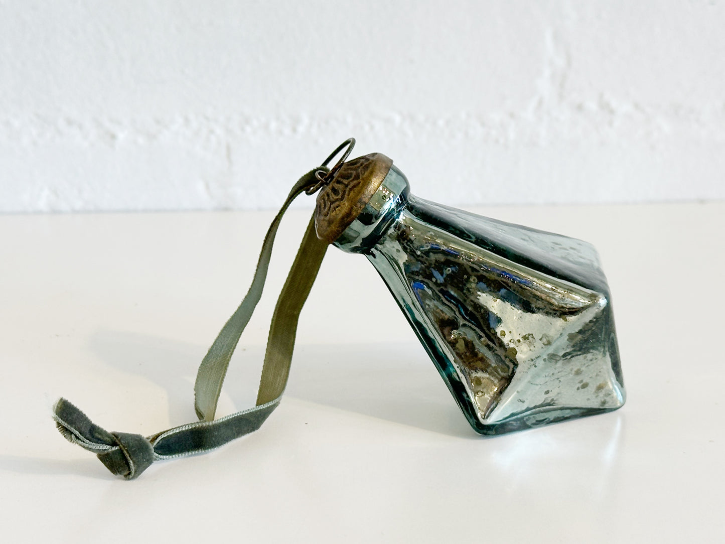 Aqua Mercury Diamond Ornament