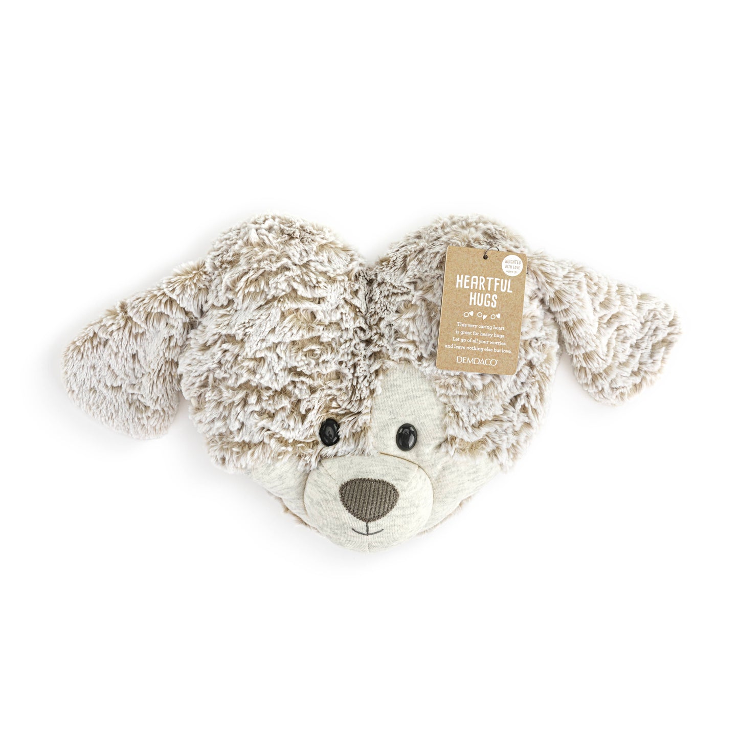 Heartful Hugs Puppy Weighted Heart - 10x8in