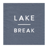 Cocktail Napkin - Lake Break