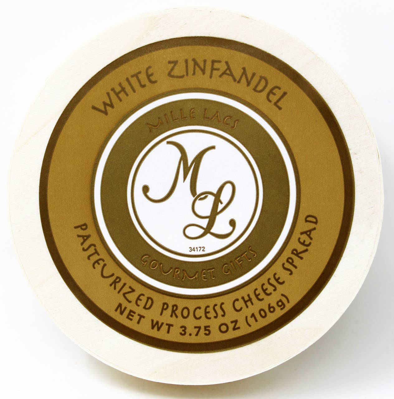 3.75oz  White Zinfandel Wine Cheese Spread Hoop
