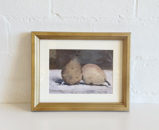 TWO PEAR CANVAS WALL ART