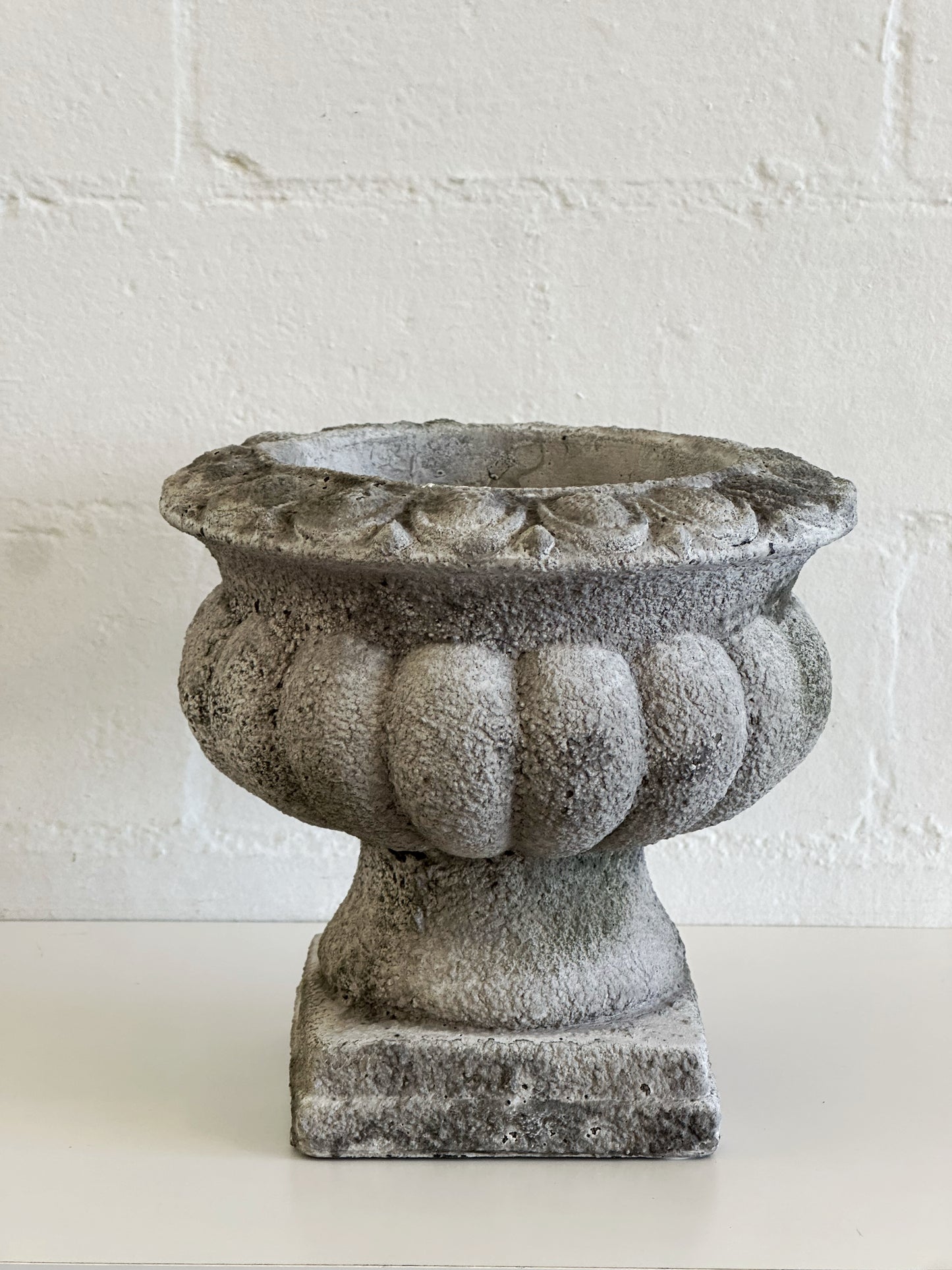 VINTAGE CEMENT URN PLANTER