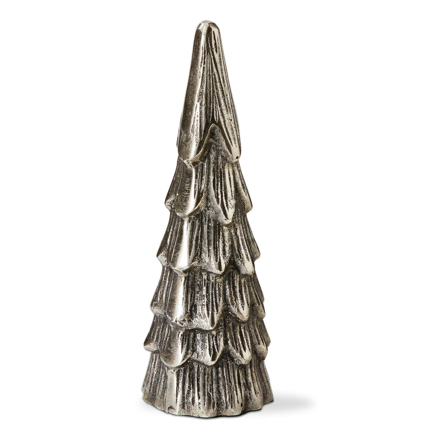 Antiqued Silver Metal Tree