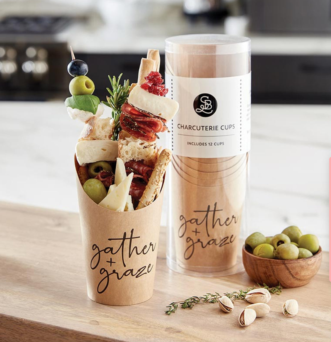 Paper Charcuterie Cups - Set of 12