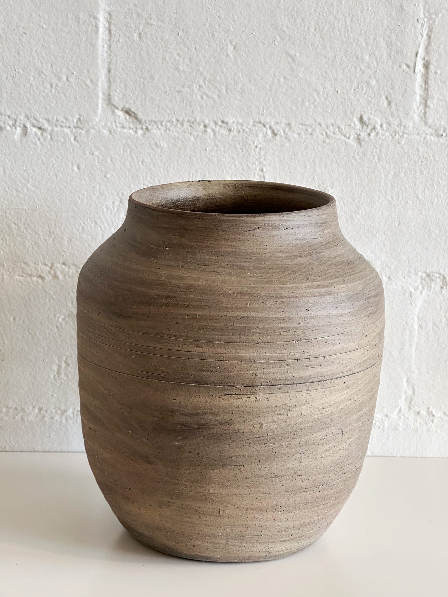 Natural Stripe Vase