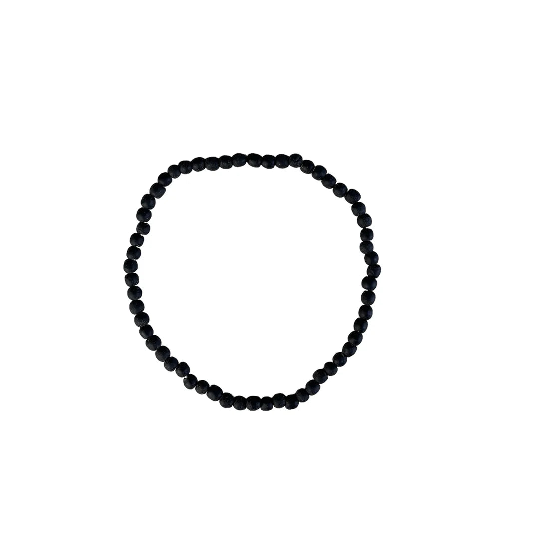 Recycled Glass Beads X-Small Black