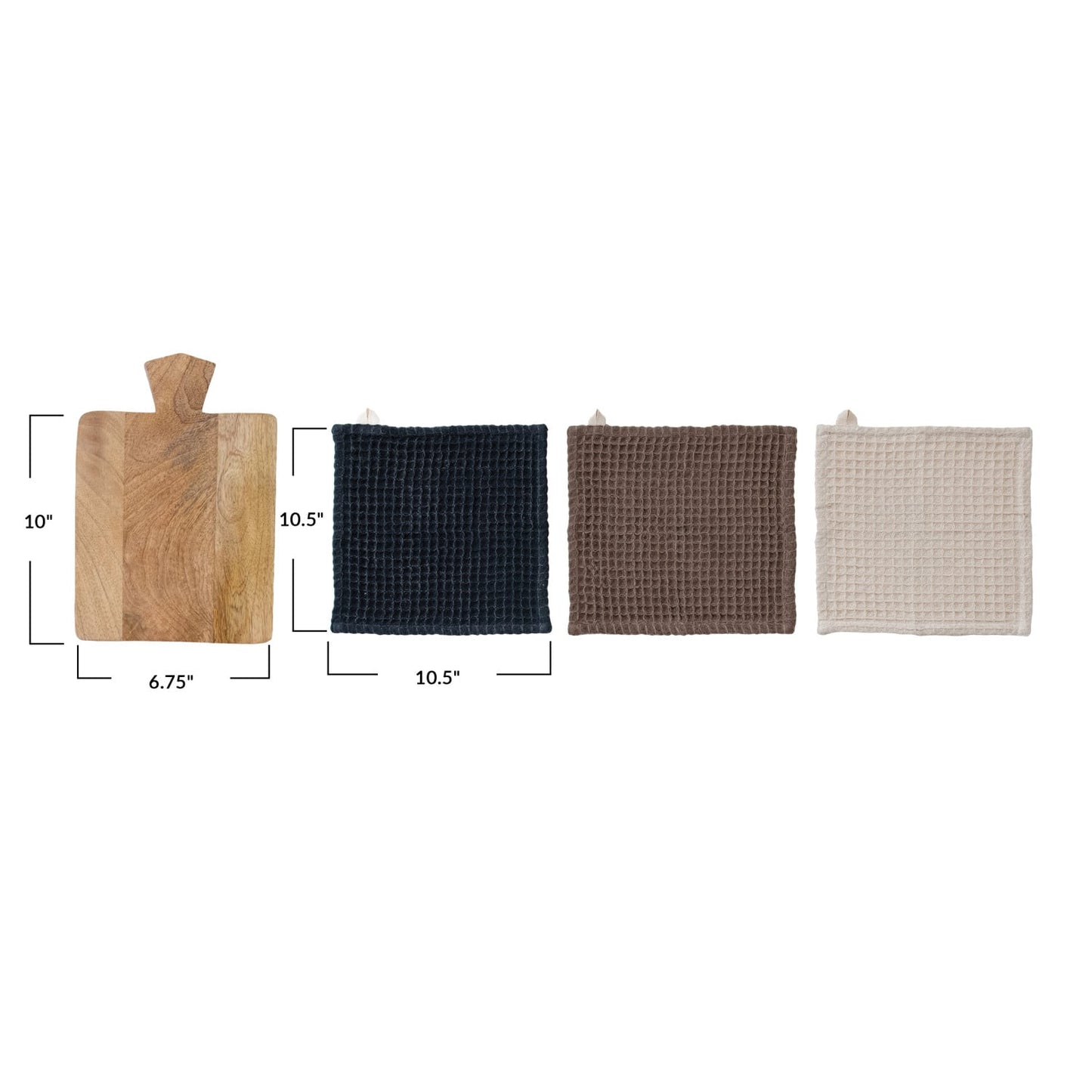 Serving Board/Dish Cloth Set