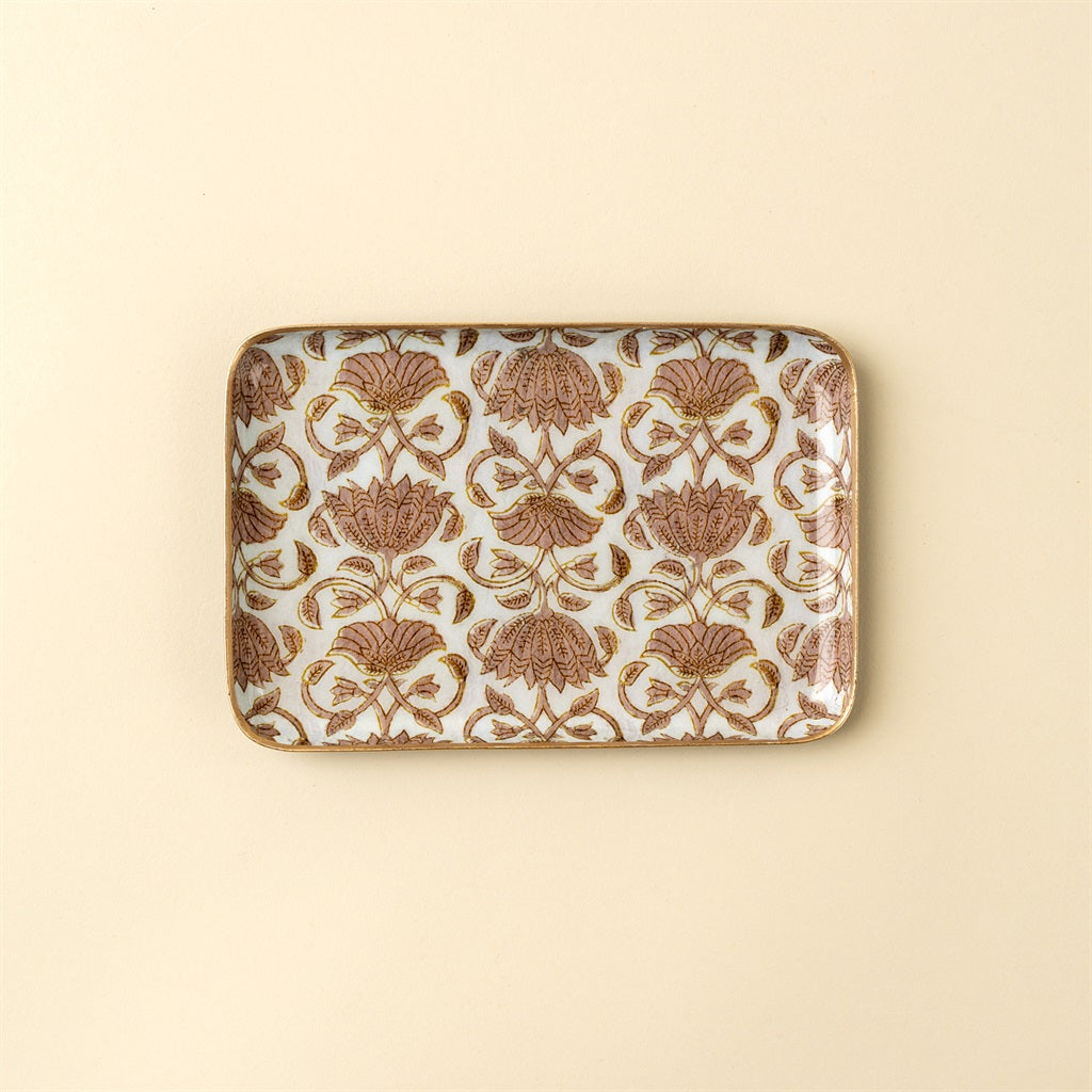 Loti Enameled Tray Small