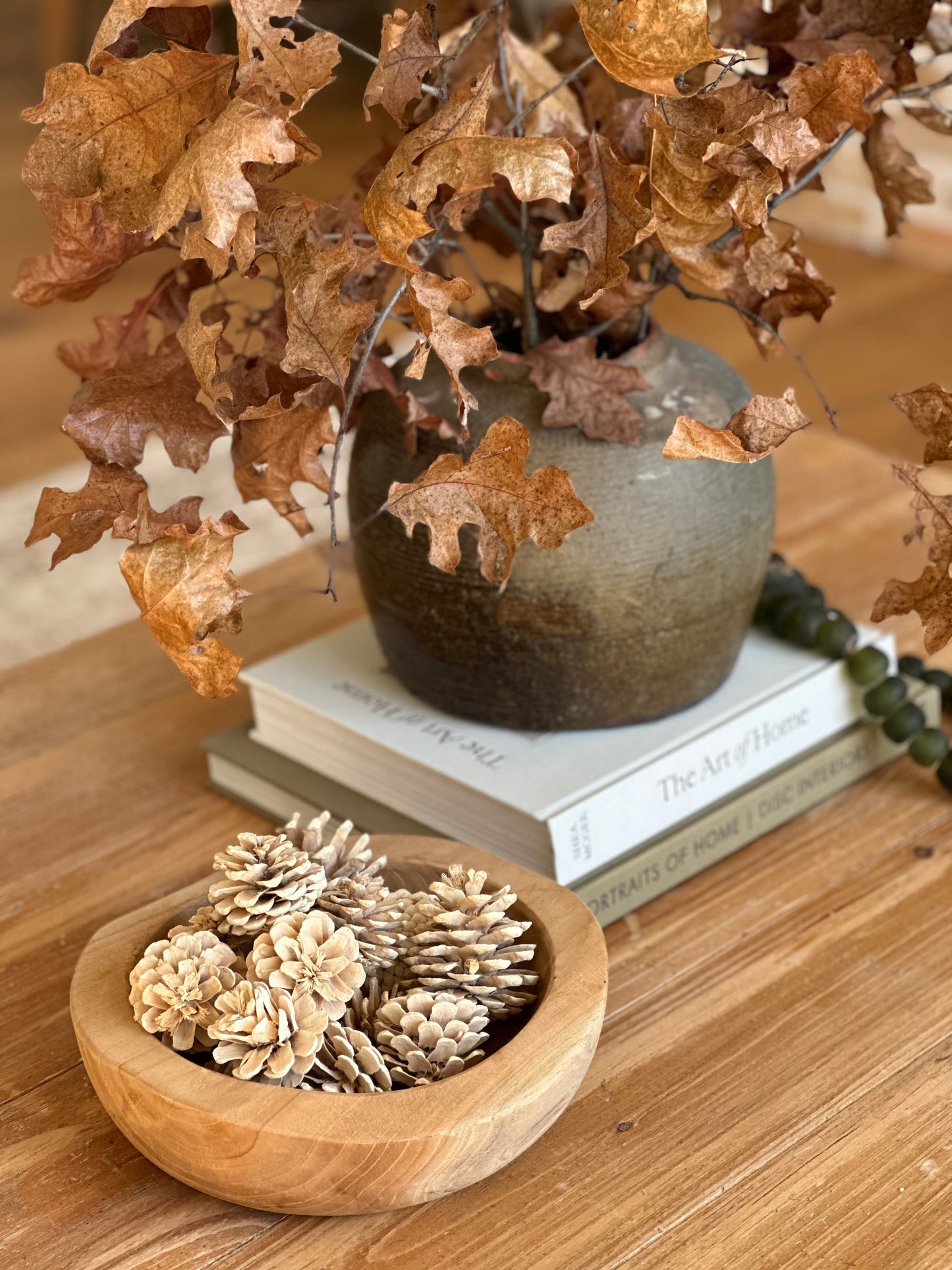 Dried Bleached Pinecones - Filler