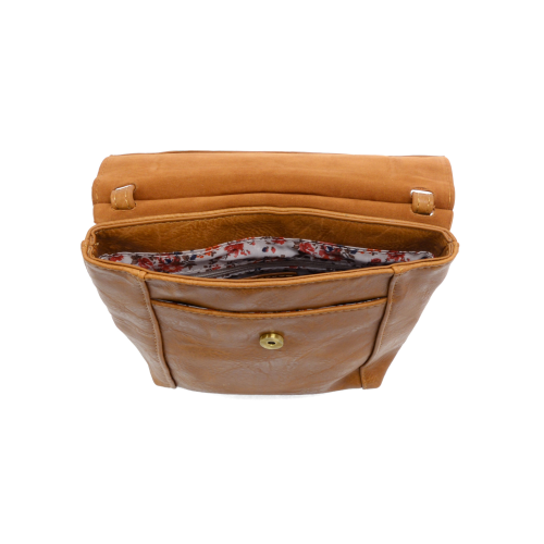 Chestnut Jensy Front Flap Crossbody Bag