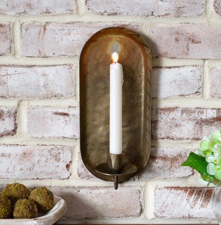 ANTIQUE STYLE WALL TAPER SCONCE