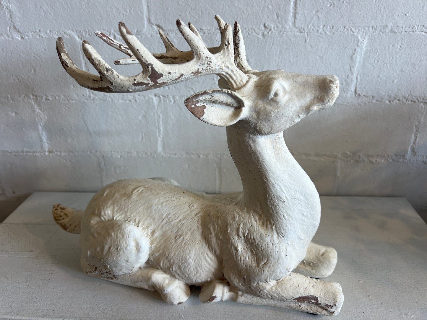 FAUX CONCRETE DEER