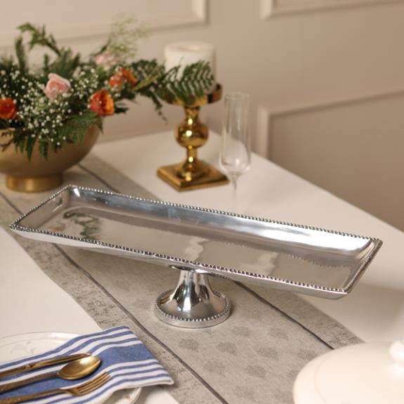Polished Footed Platter