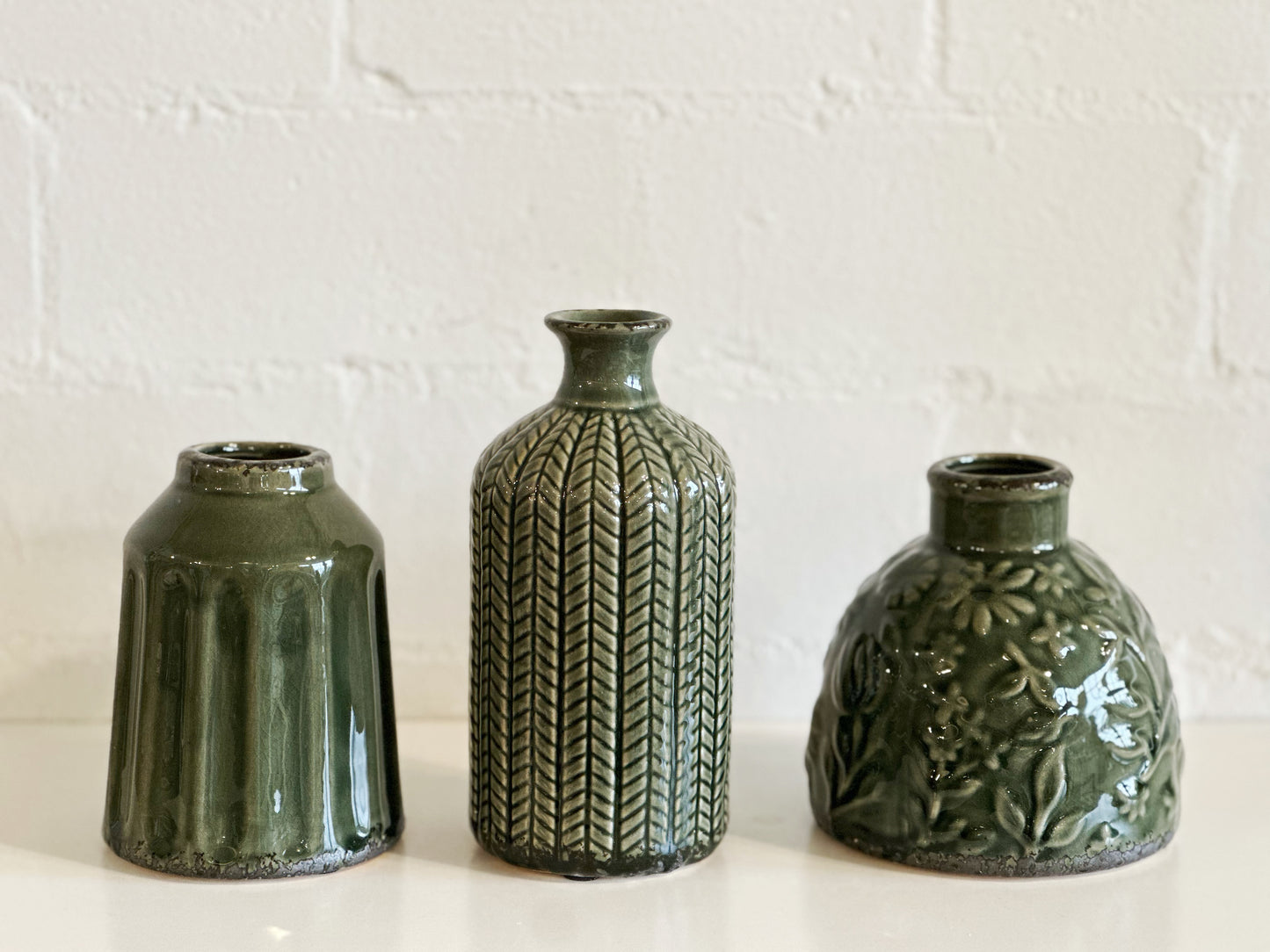 Textured Pattern Vase