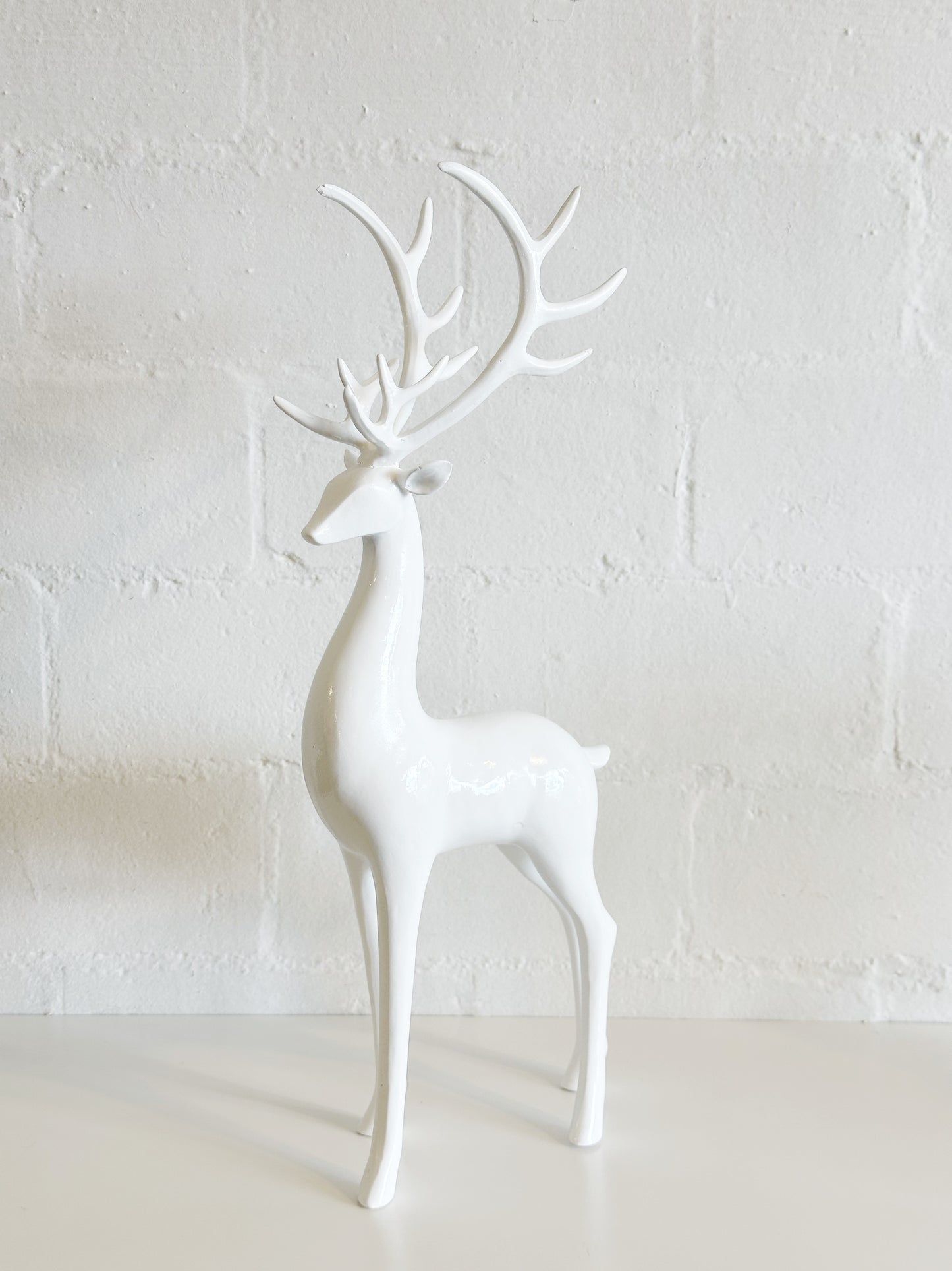 High Shine White Deer