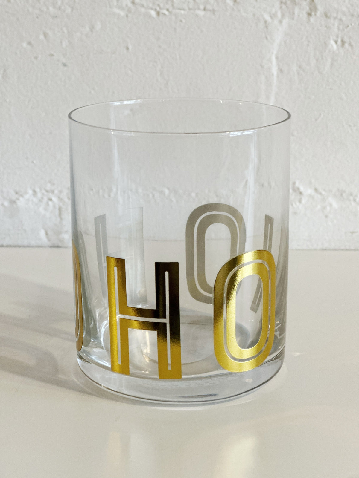 HO HO HO Cocktail Glass