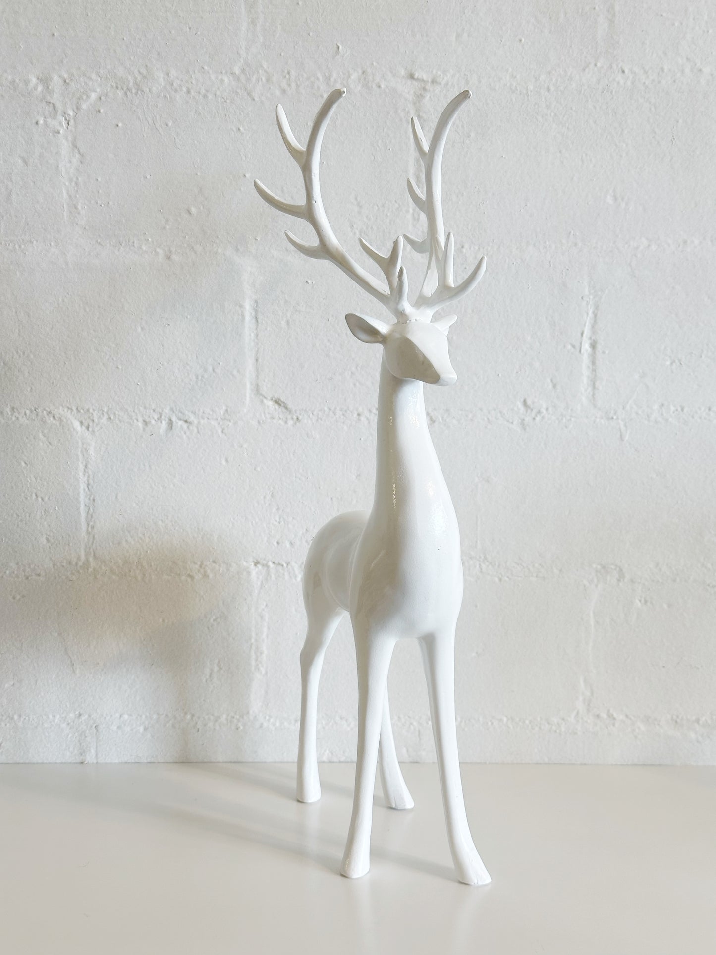 High Shine White Deer