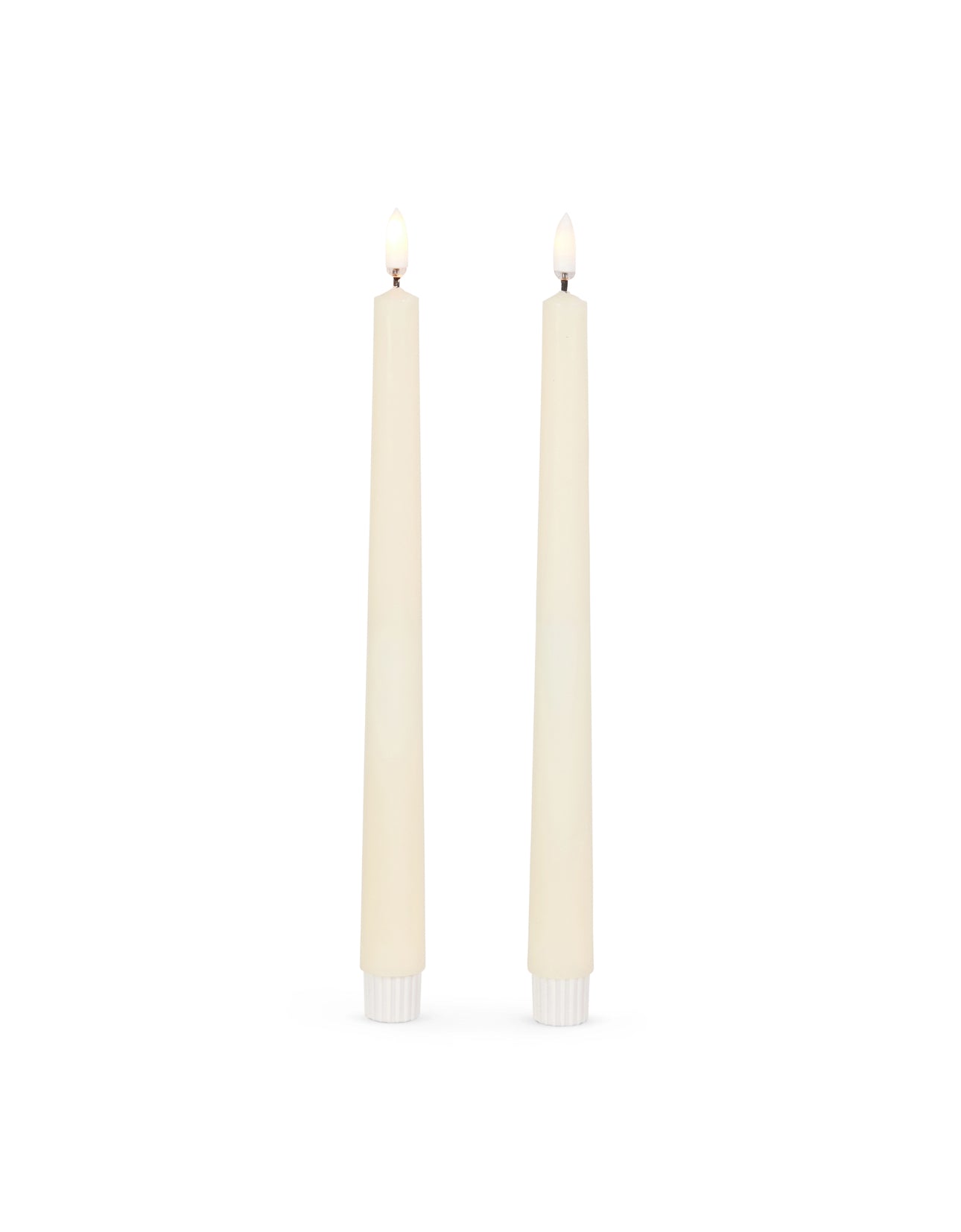11" Ivory Taper Candles