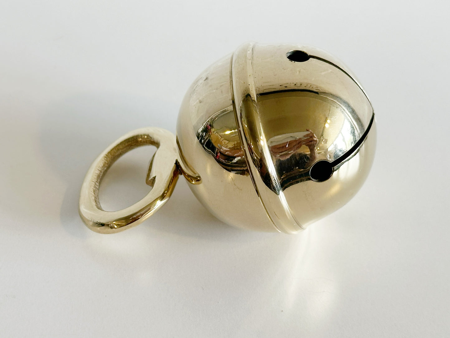 Brass Jingle Bell Bottle Opener