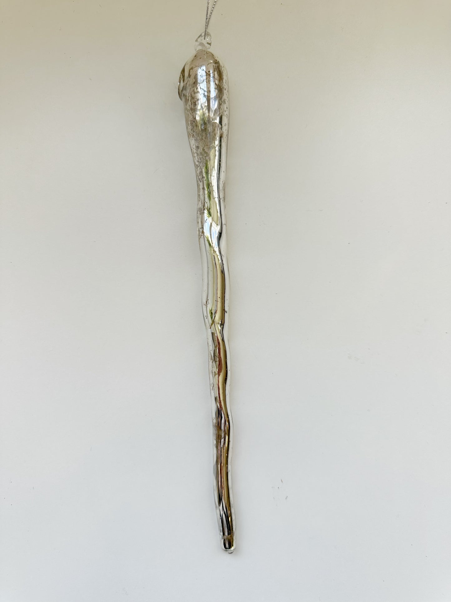 Glass Icicle Antique Ornament