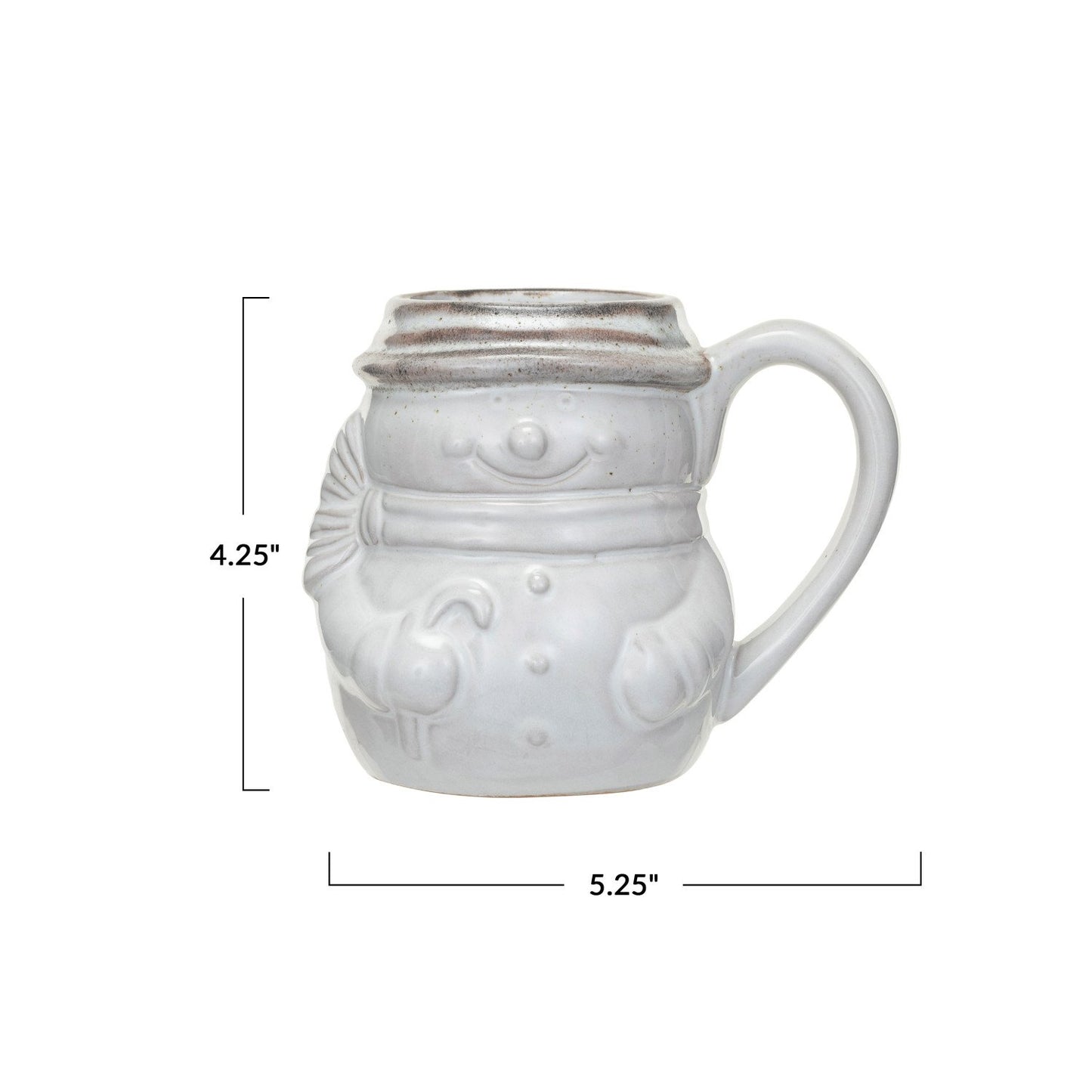 Snowman Stoneware Mug