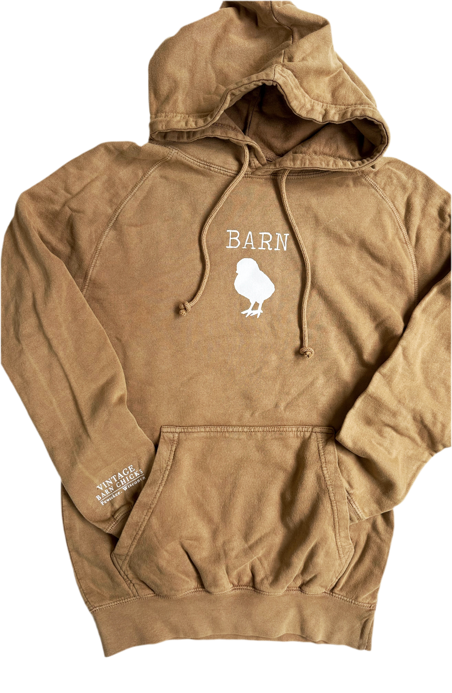 BARN Chick Hoodie- Camel Color