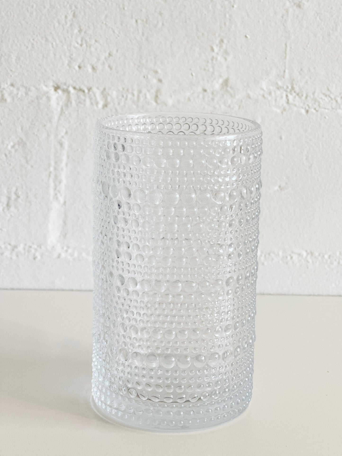 TALL DOT GLASS CUP