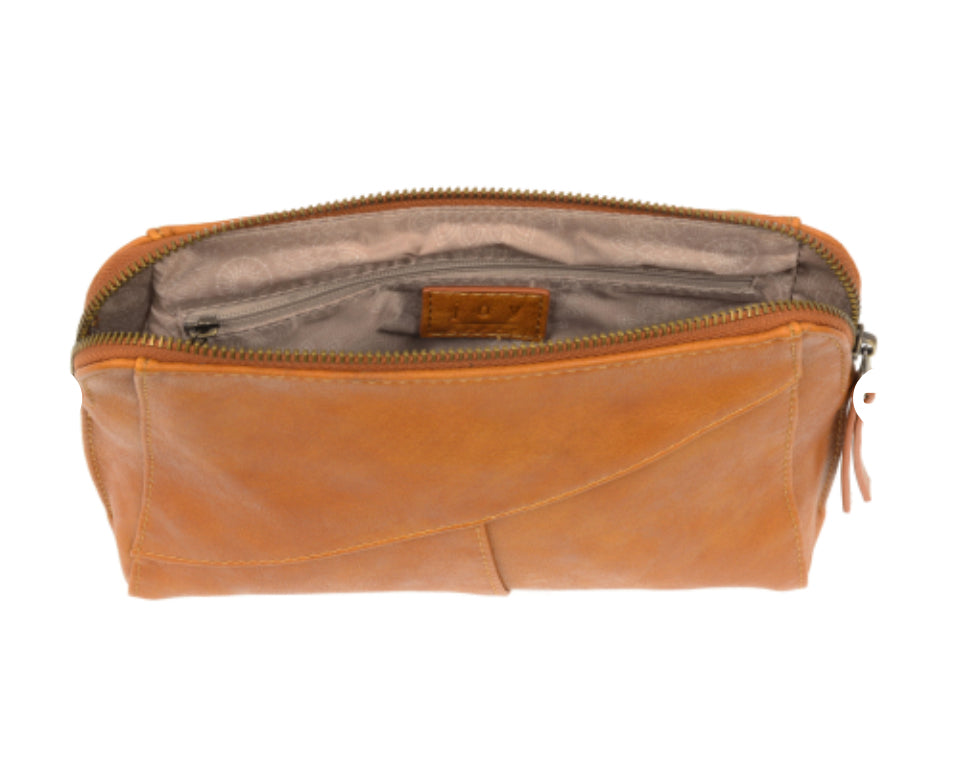 Honey Gigi Crossbody with Woven Wristlet Strap