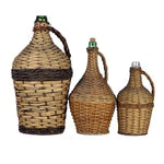 Wicker Covered Wine Bottle - Medium - Vintage ~ STORE PICK UP ONLY