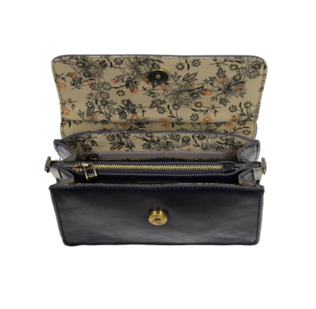 Navy Aria Ring Bag