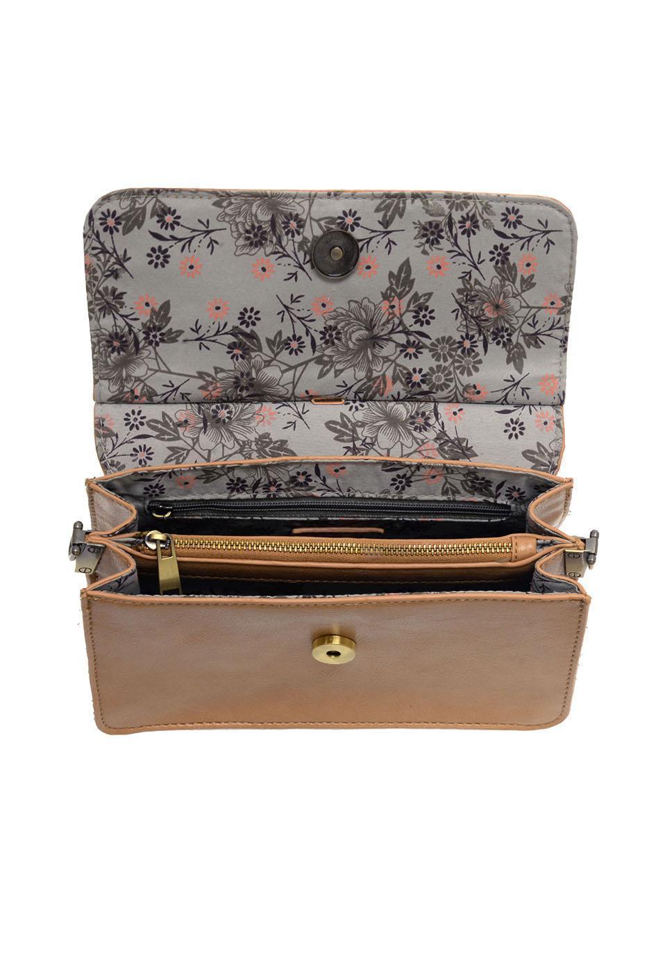 Tan Aria Ring Bag