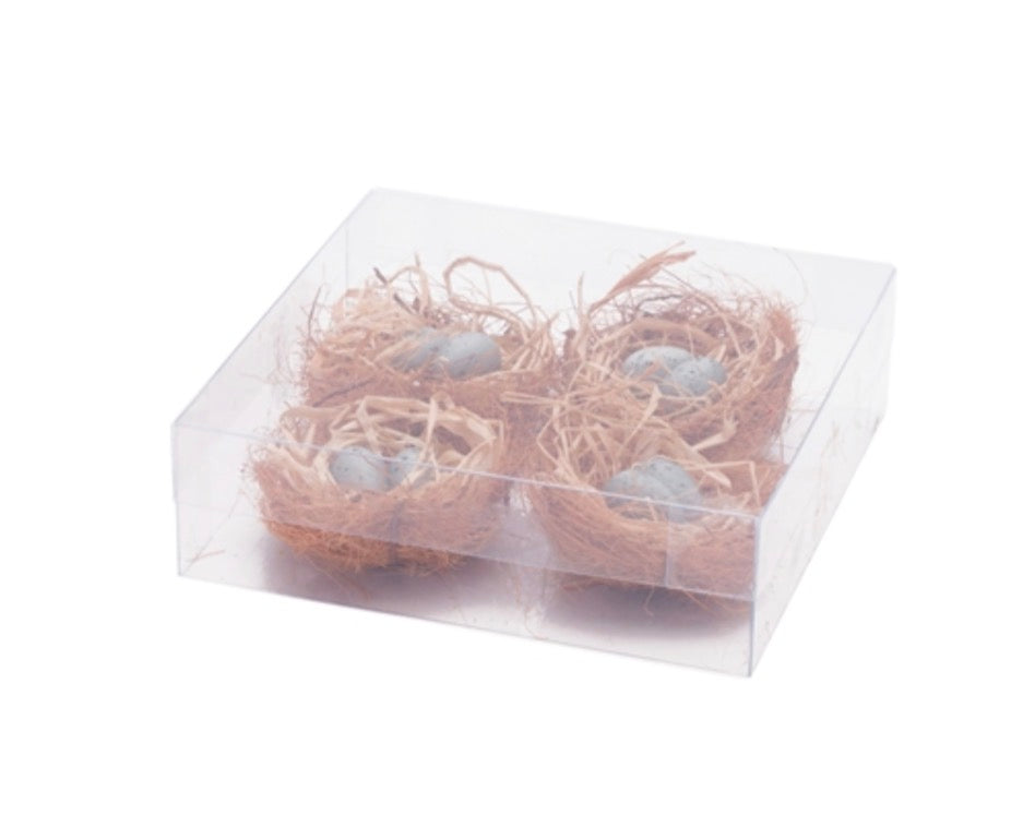 MINI NEST W/EGGS (BOX OF 4)