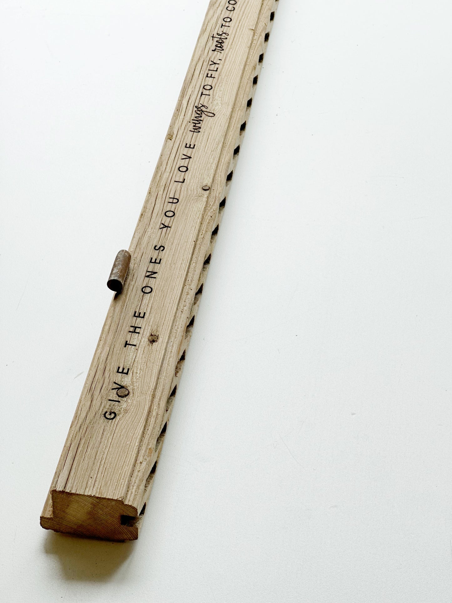 Vintage Engraved Long Sign: Welcome