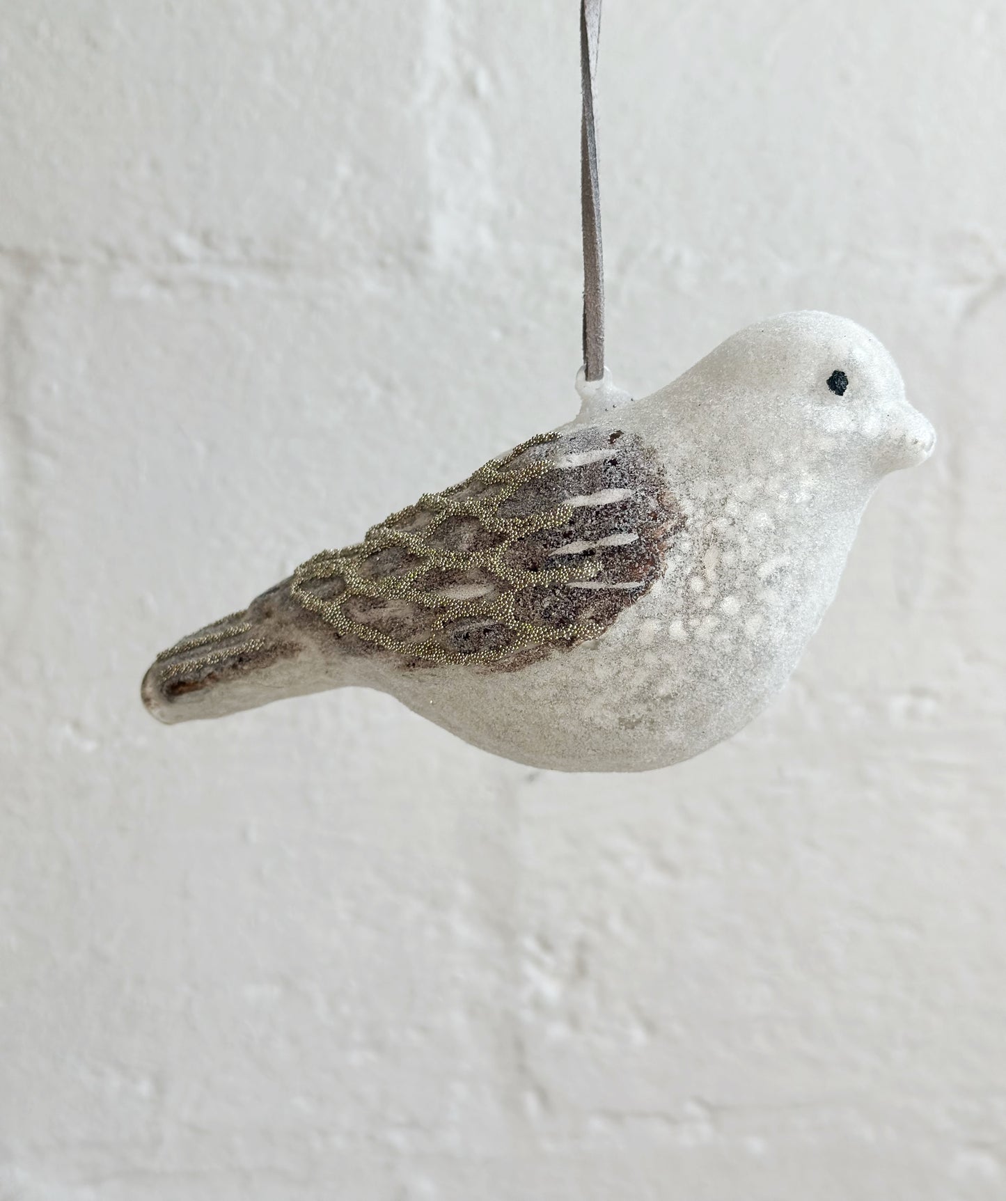 Glass Bird Ornament