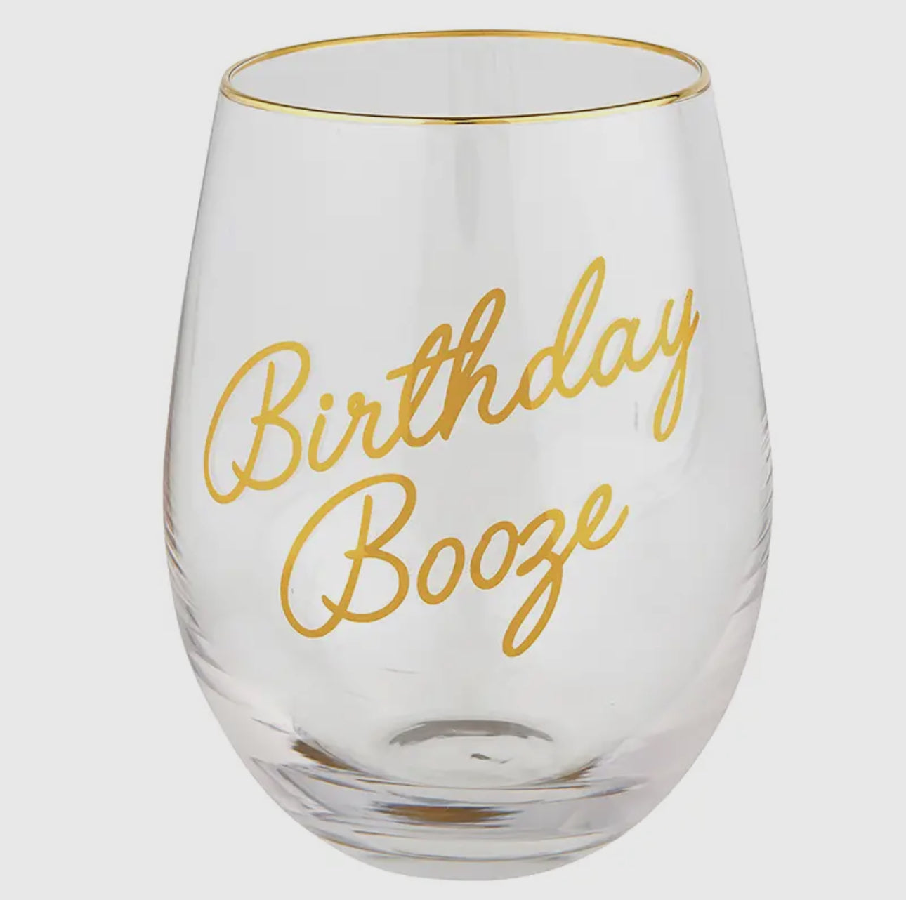 Birthday Booze Glass