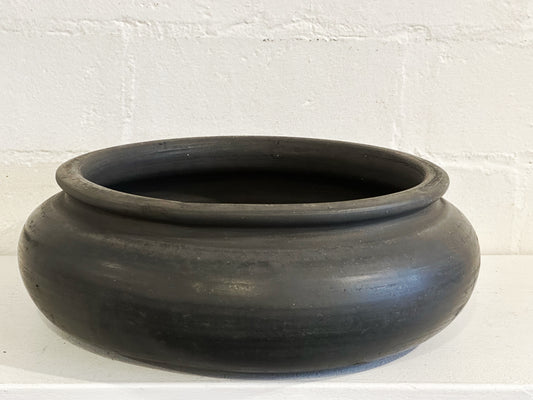 Black Terra Cotta Bowl Container