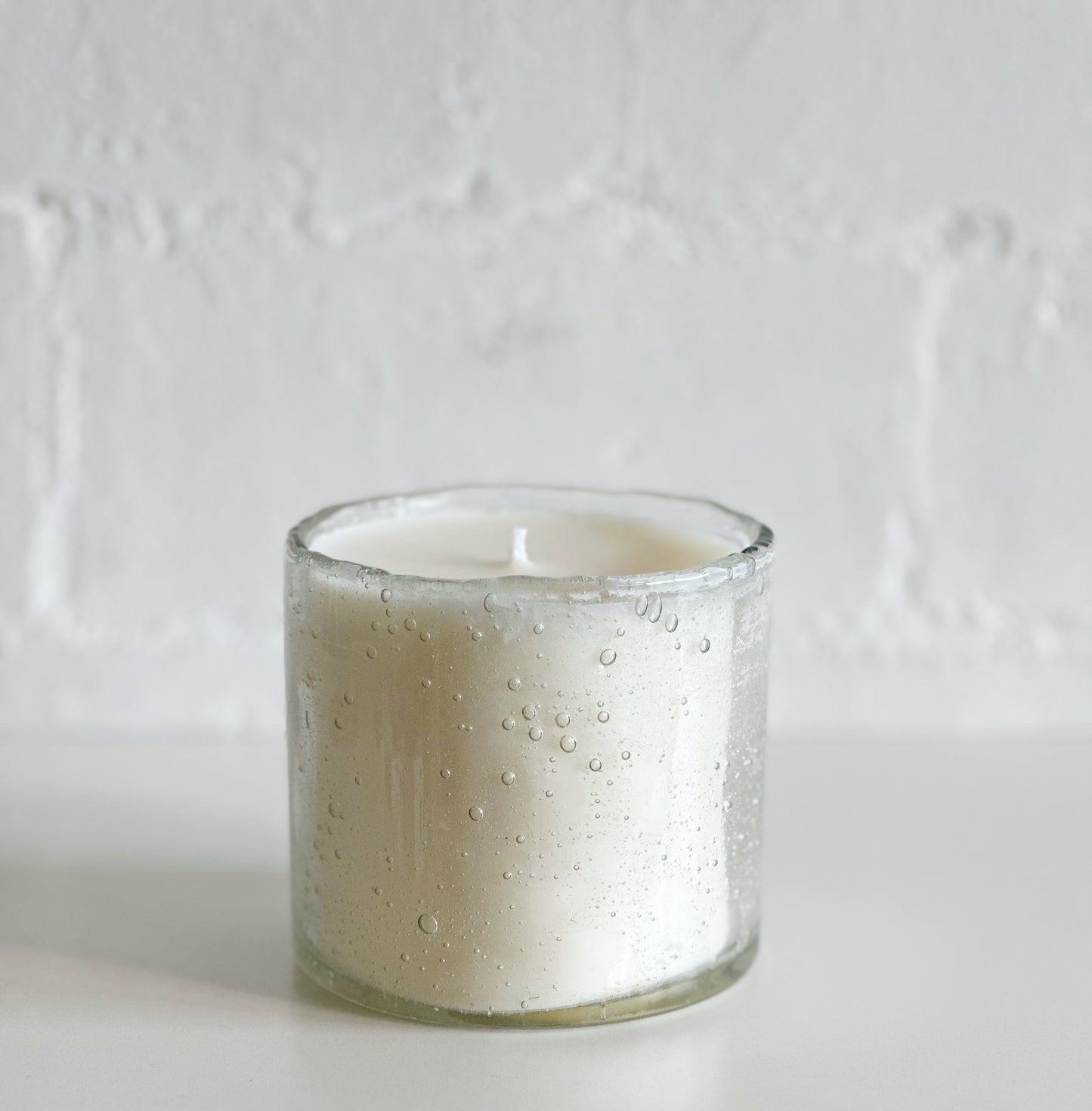 Himalayan Artisan Blown Glass Tumbler Orange Grove Candle