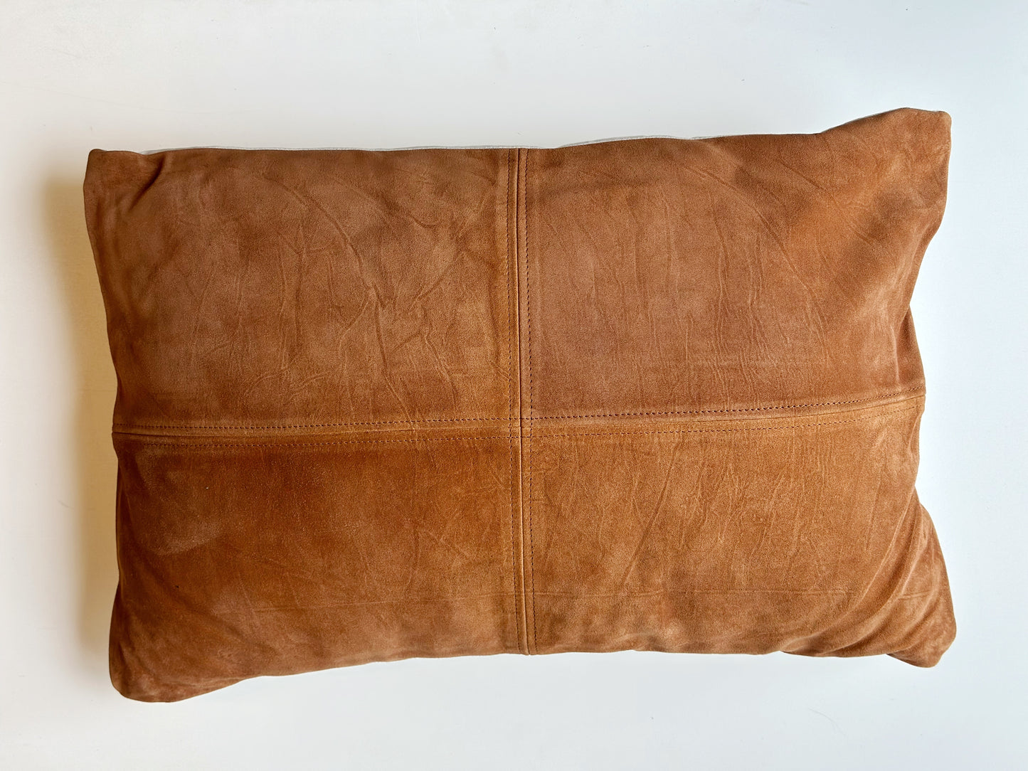 Leather Lumbar Pillow