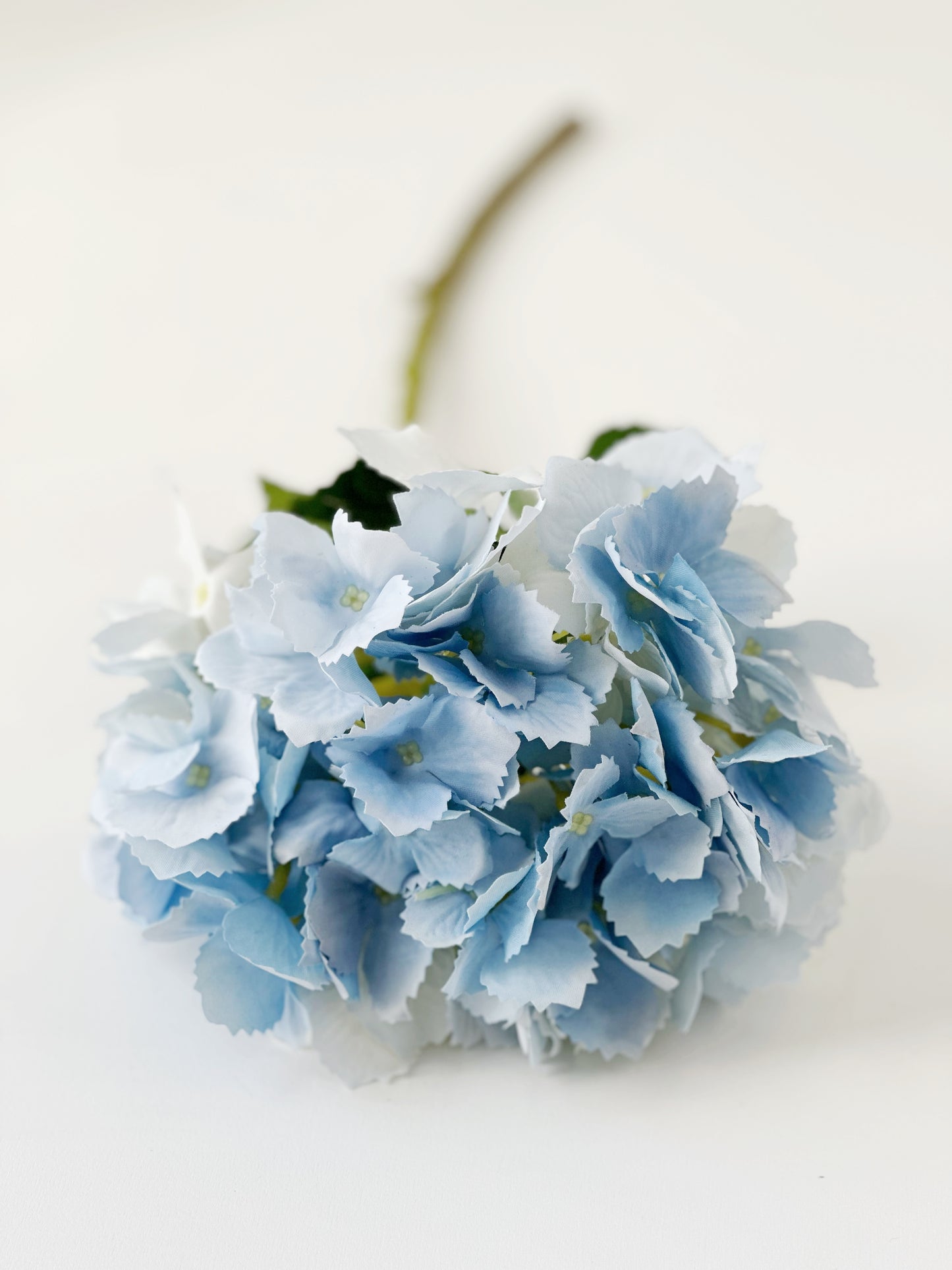 Blue Real Touch Hydrangea Spray