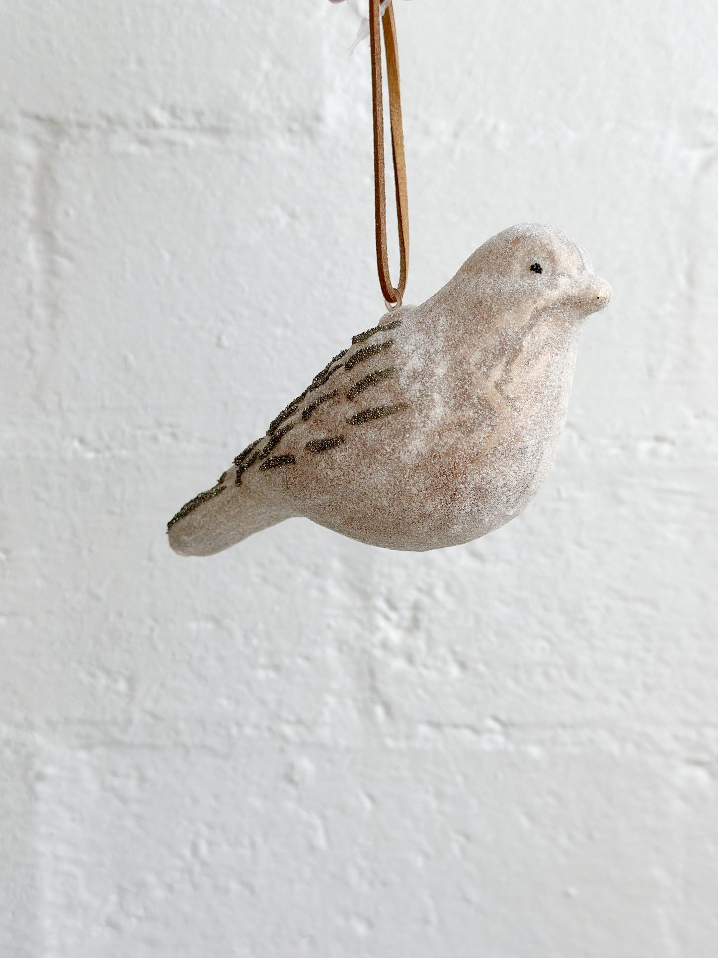 Glass Bird Ornament