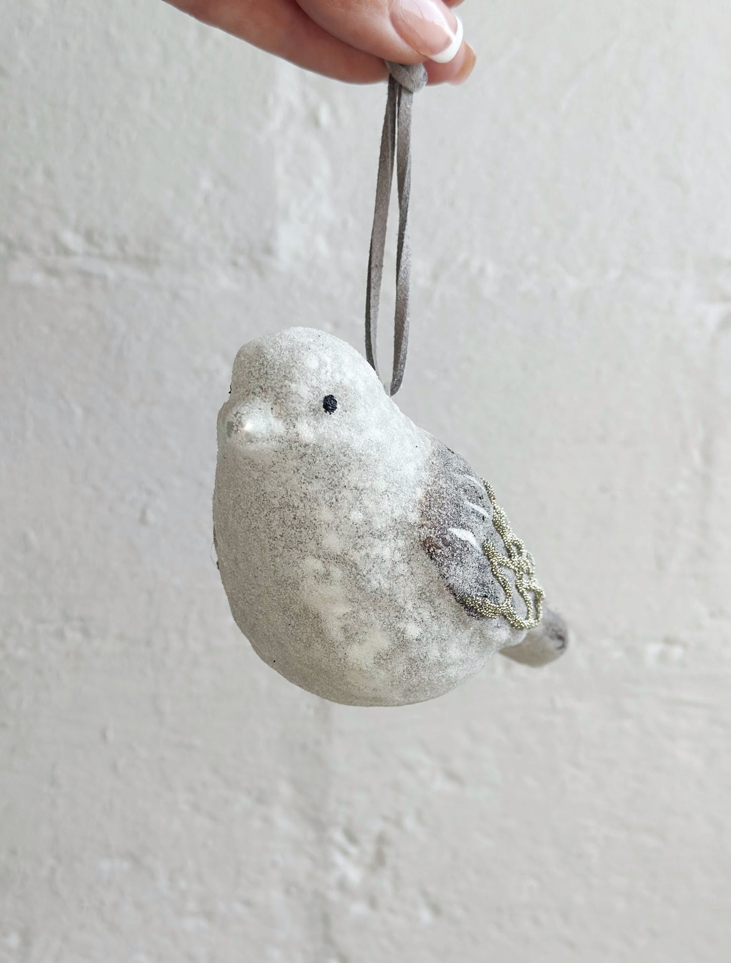 Glass Bird Ornament