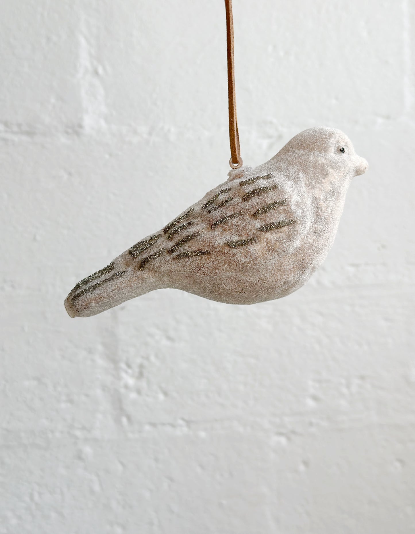 Glass Bird Ornament