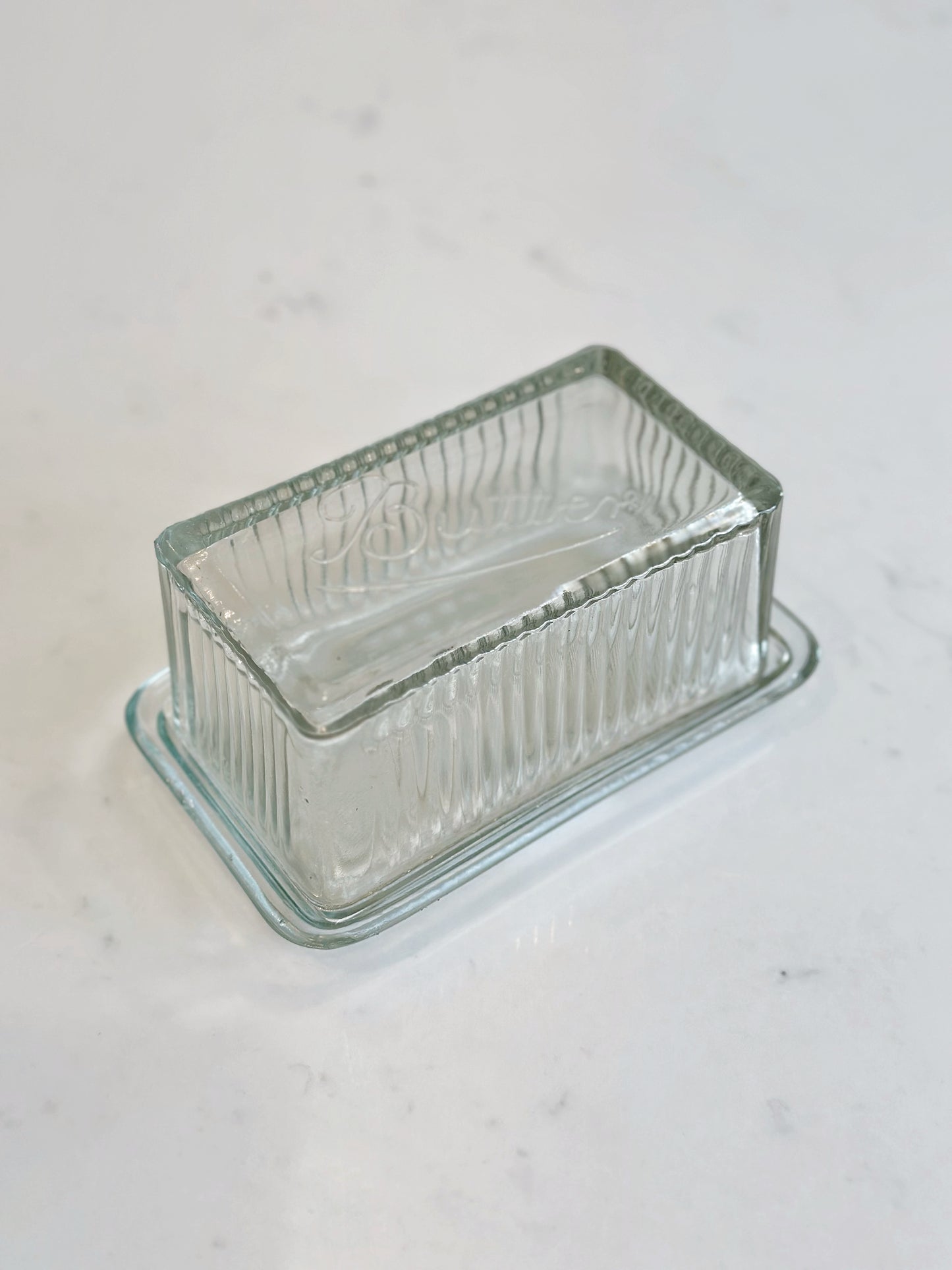Glass Butter Dish