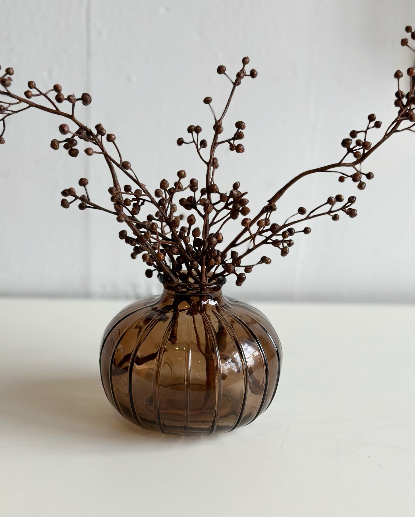 Small Amber Vase