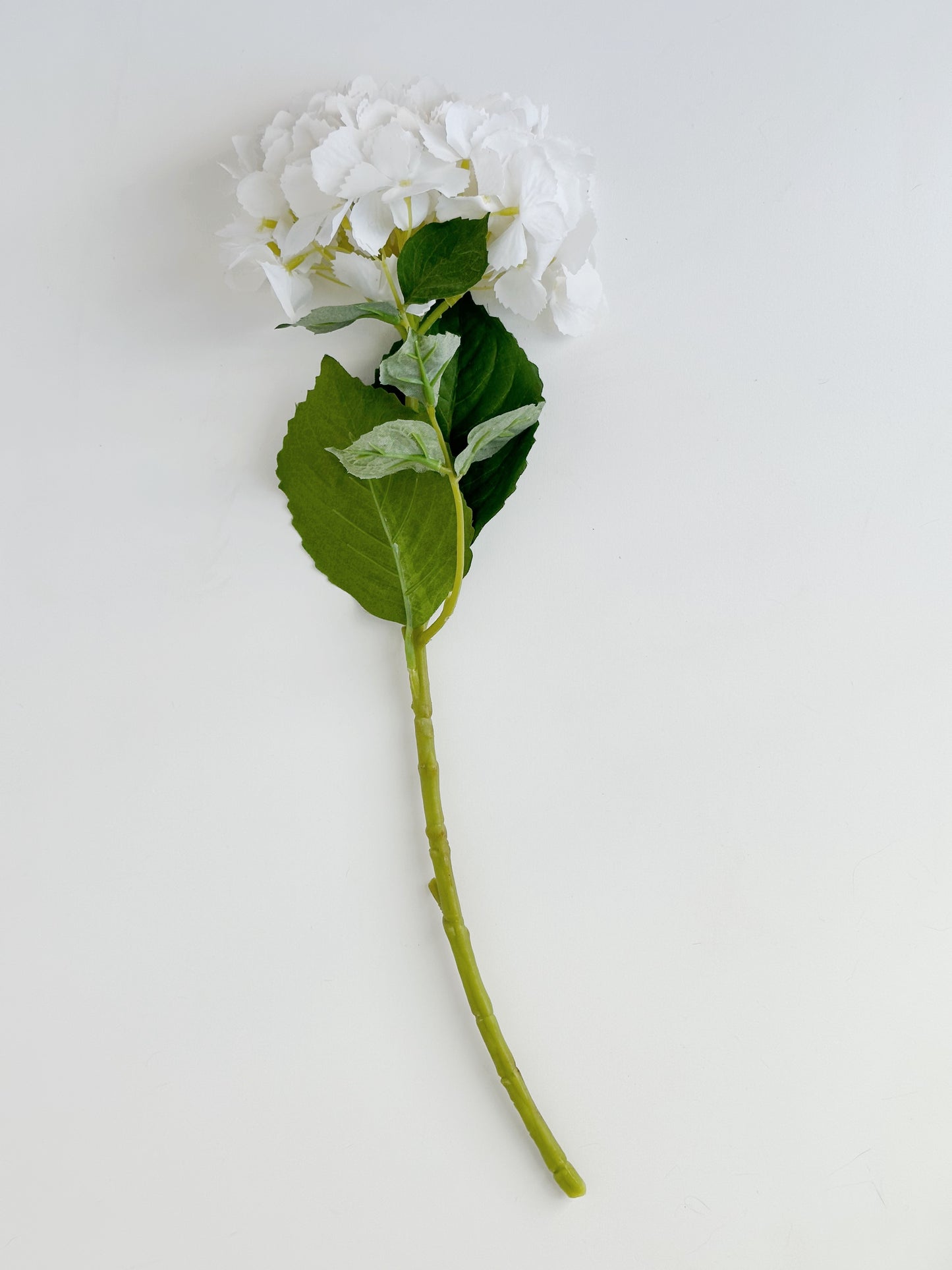 White Real Touch Hydrangea Spray