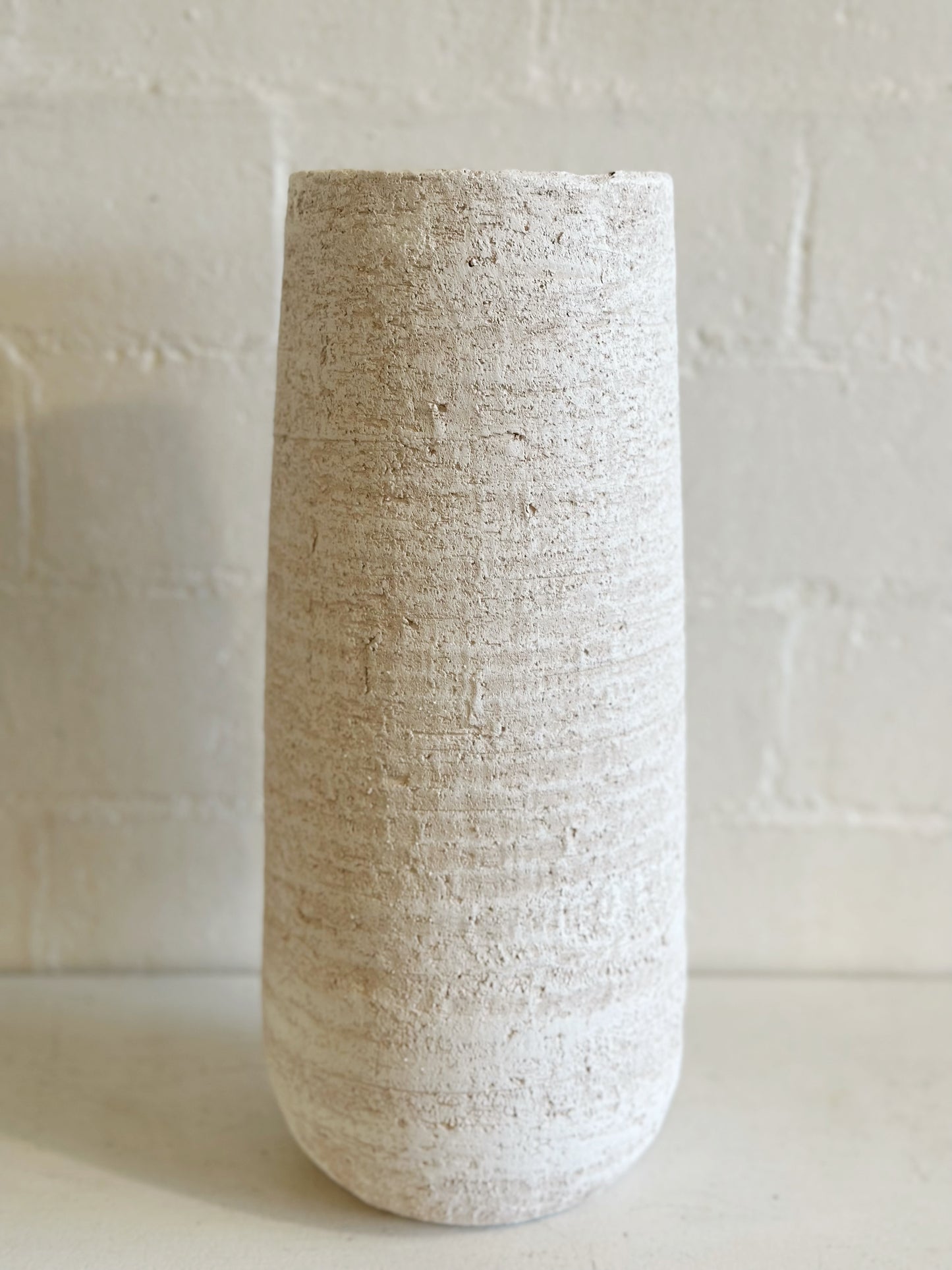 White Chalk Vase