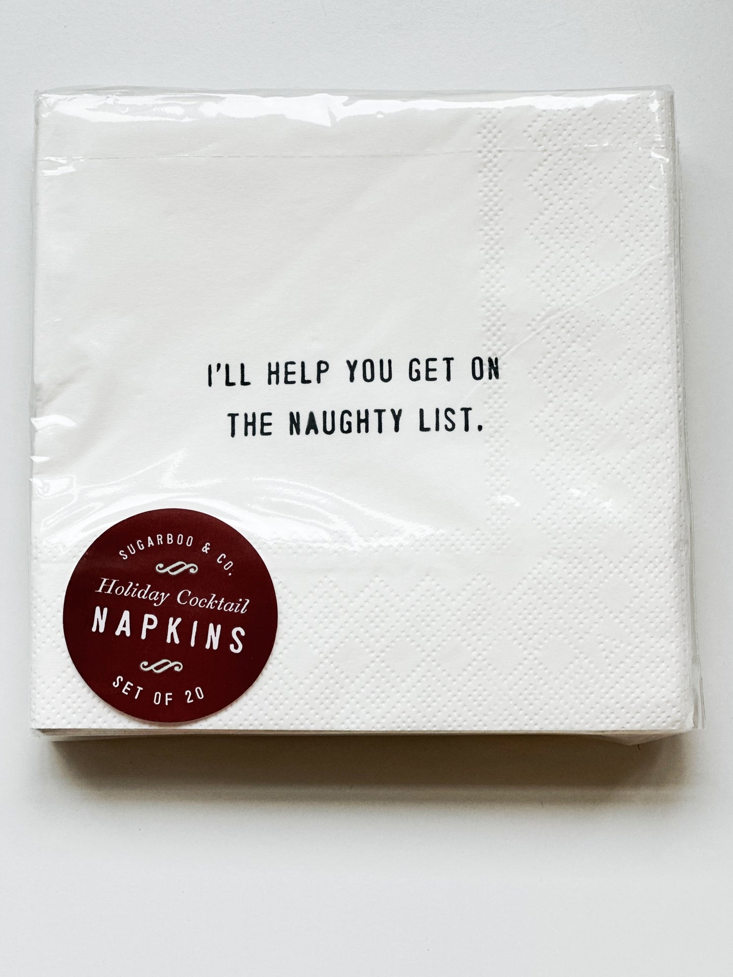 I’ll help you get on the naughty list.