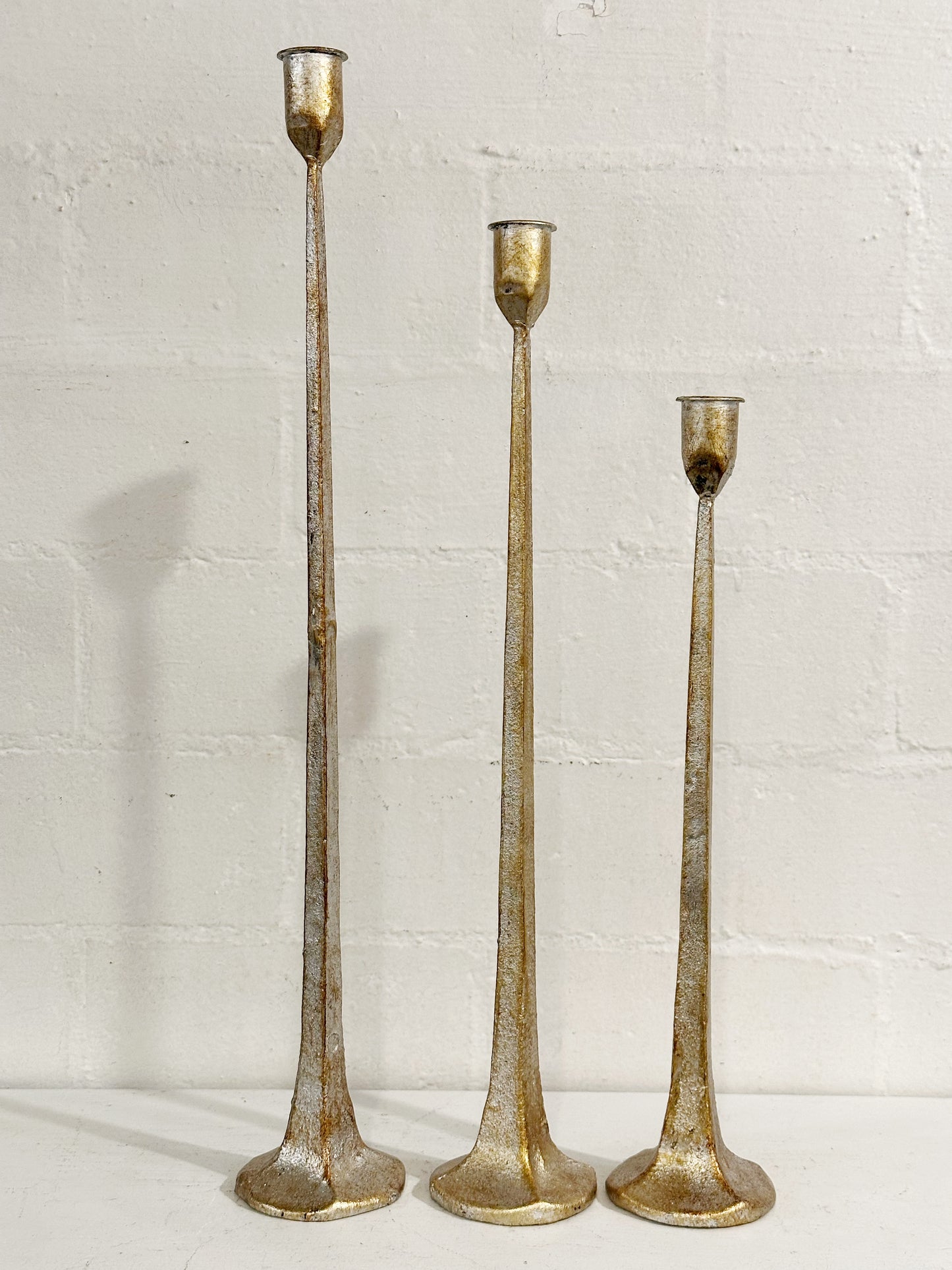 Gold and Silver Metal Taper Holders