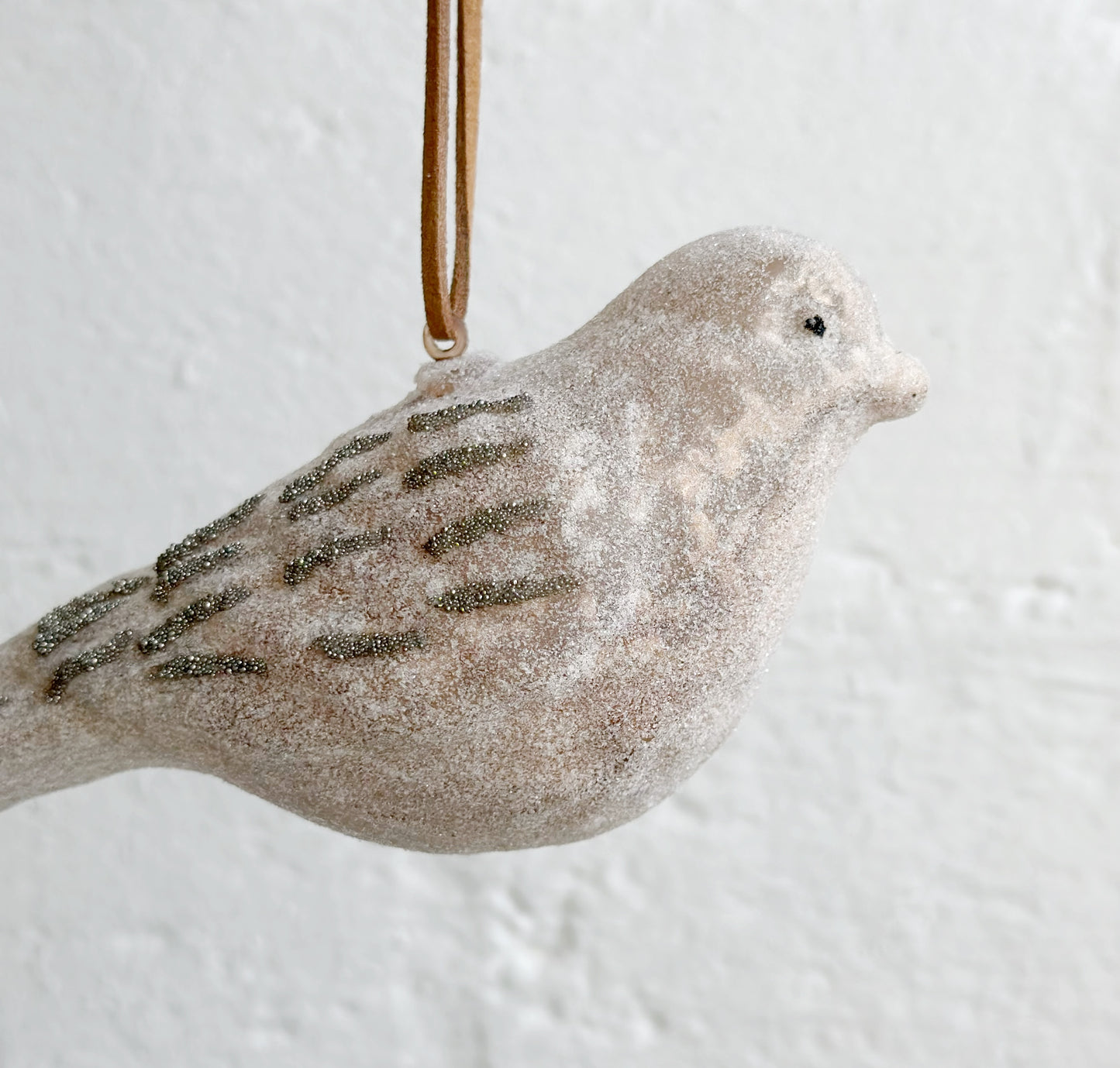 Glass Bird Ornament